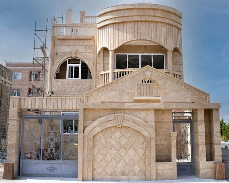 قیمت و خرید سنگ تراورتن نما ساختمان + فروش ارزان